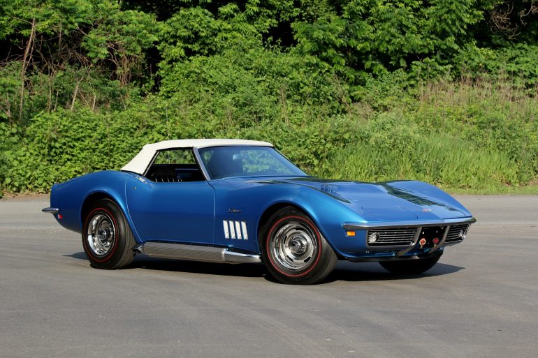 Medium Bright Blue 1973 Chevrolet Corvette