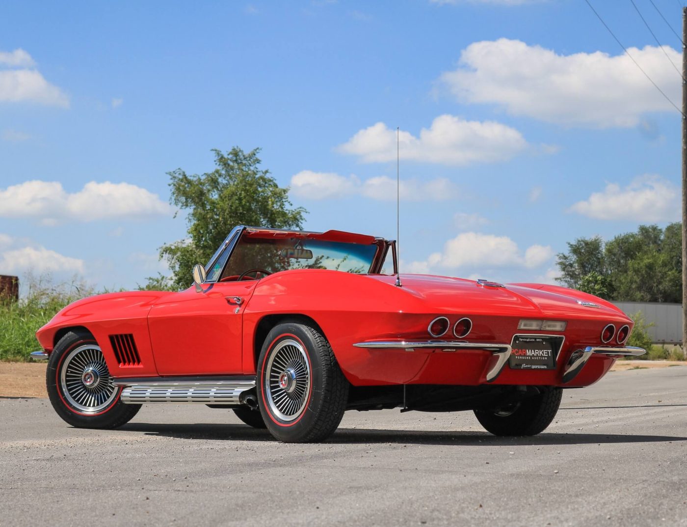 This 1967 Chevrolet Corvette Convertible 327 Is Yours To Take