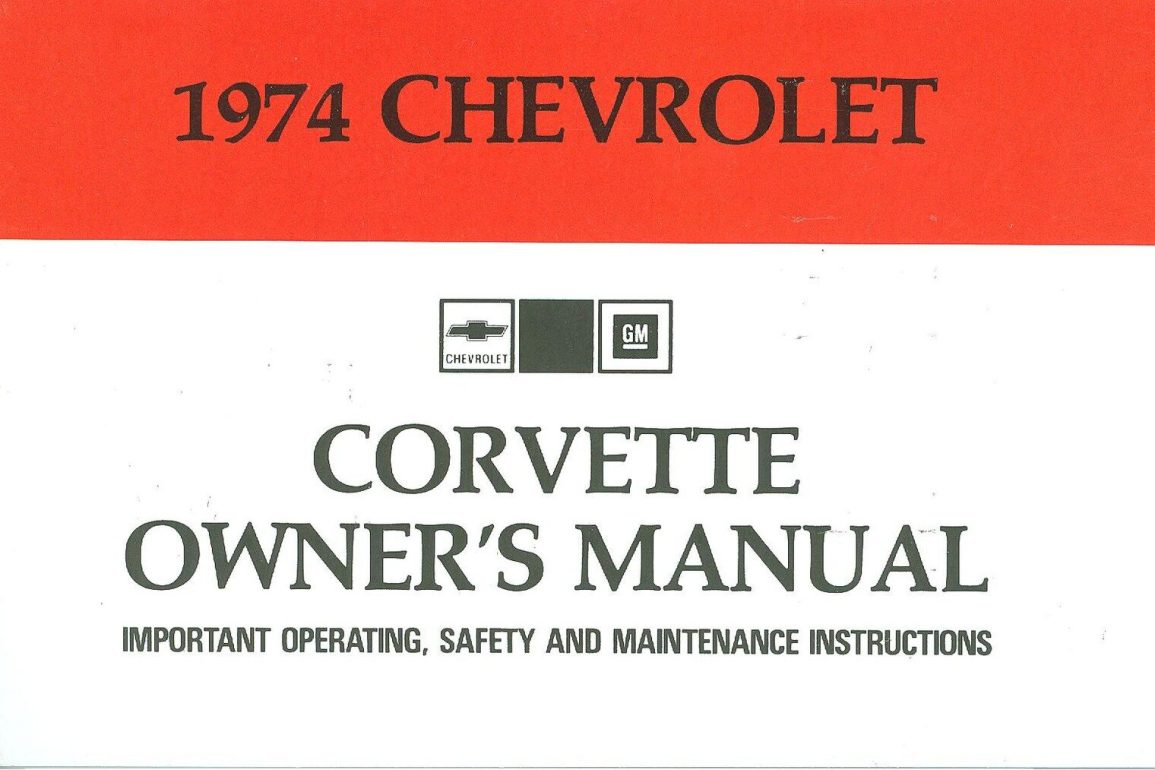 Free Corvette Manuals for Every Model Year: C1 - C8