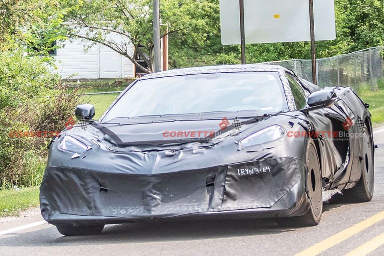 SPOTTED 2025 Corvette ZR1 Prototype