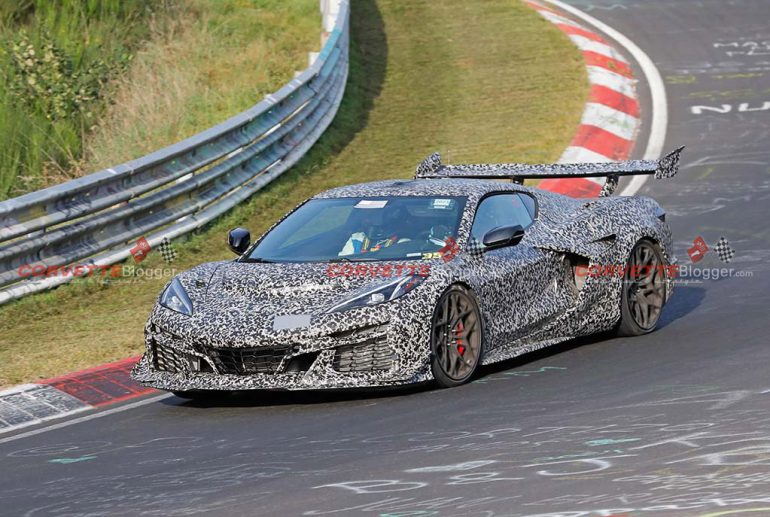 The 2025 ZR1 Undresses for Nurburgring Testing And Stirs Up More Engine ...