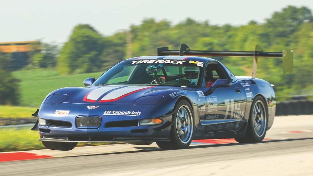 Corvette C5 converted for racing