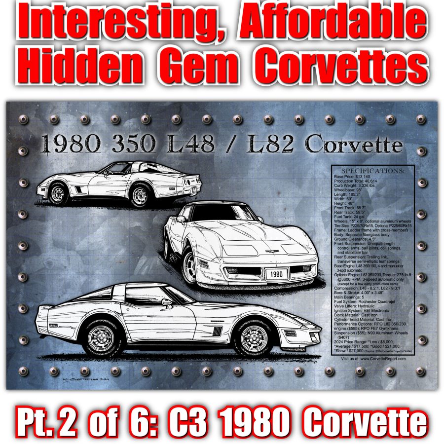 1980 L48 L82 Corvette