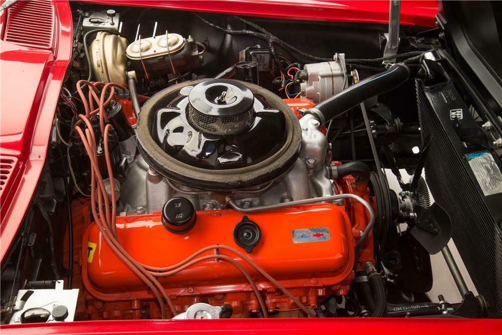 1967 Corvette L88 Coupe engine