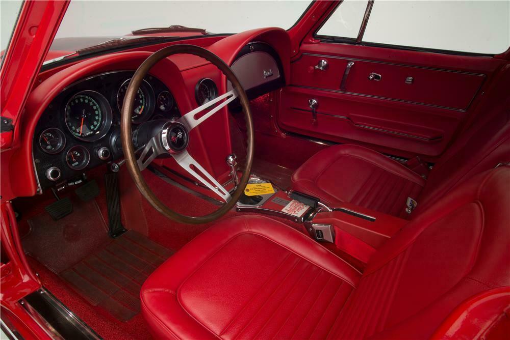 1967 Corvette L88 Coupe interior