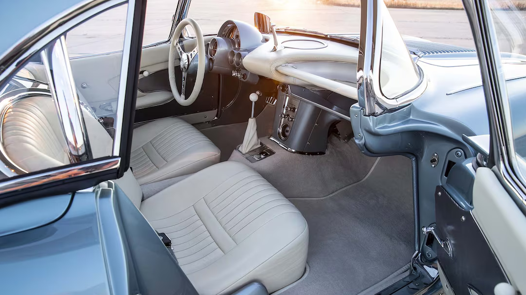 1958 Chevrolet Corvette Restomod interior