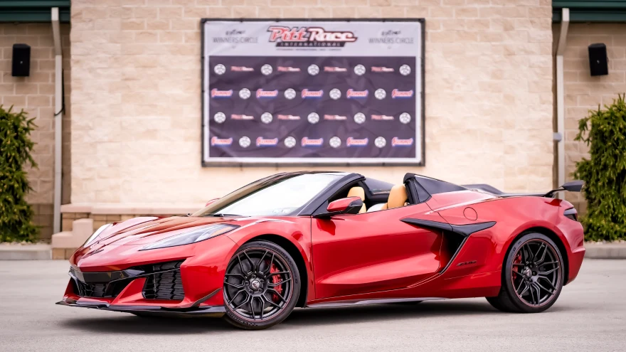 2024 PVGP sweepstakes C8 Z06 prize at PIRC