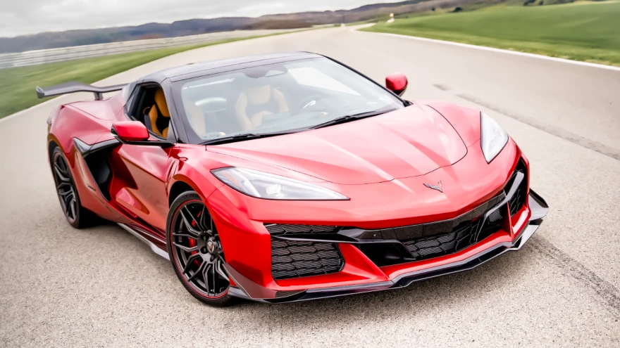 2024 PVGP sweepstakes C8 Z06 prize front profile