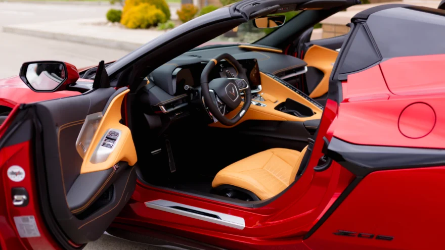 2024 PVGP sweepstakes C8 Z06 prize interior