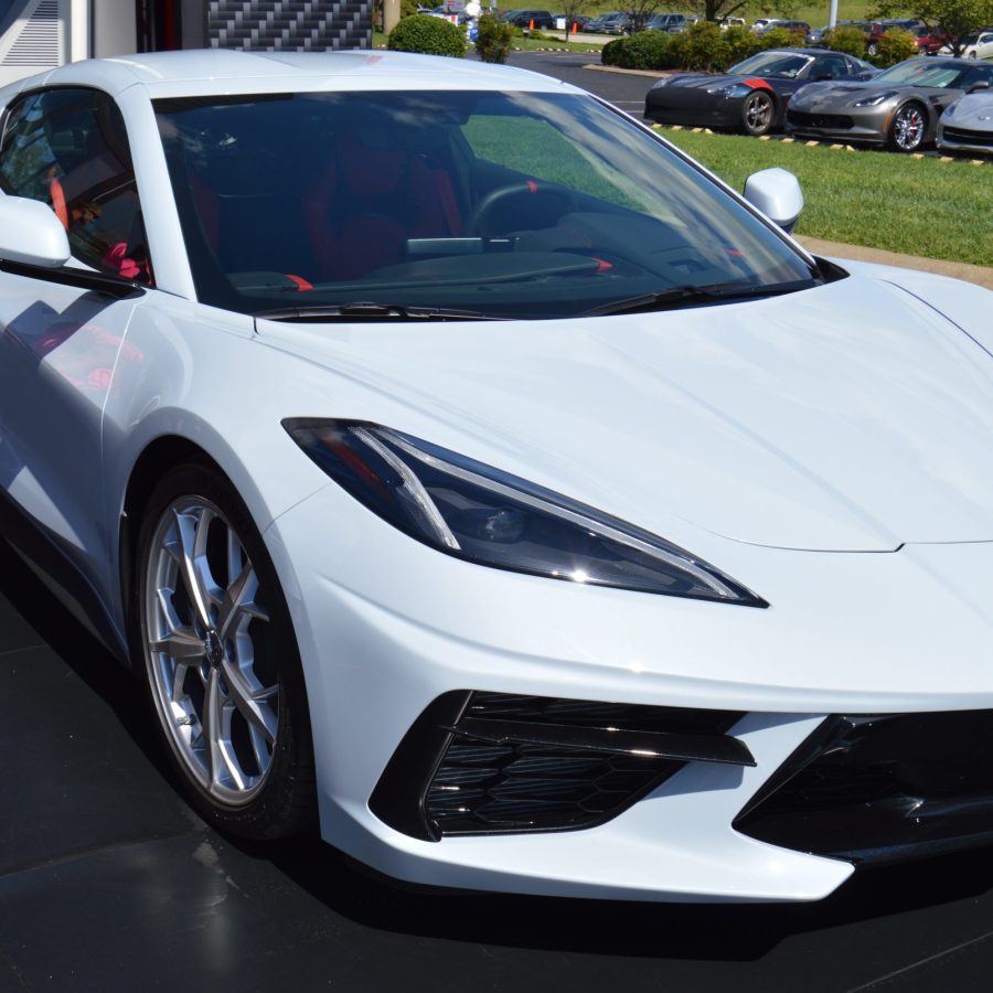 The 2020 C8 Corvette on display at the 2019 Corvette Caravan event in Bowling Green, Kentucky. (Image courtesy of Scott Kolecki, Corvsport.com)