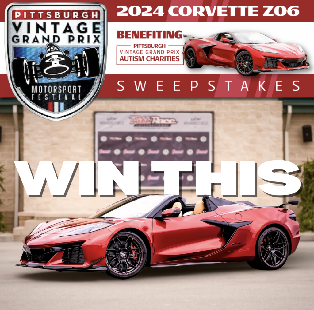 2024 PVGP sweepstakes C8 Z06 prize