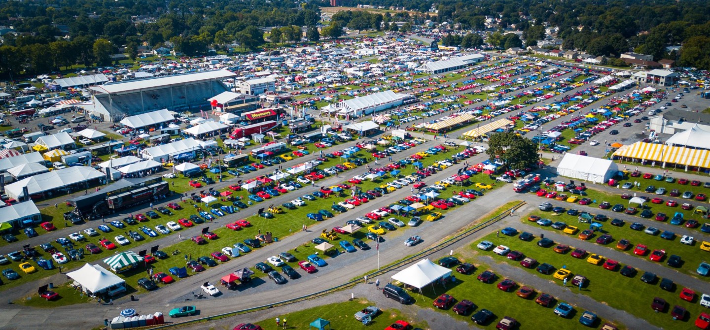 Corvettes at Carlisle