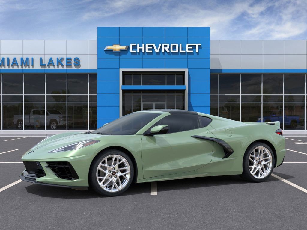 2024 Corvette in Cacti Green (Image courtesy of GM Media)