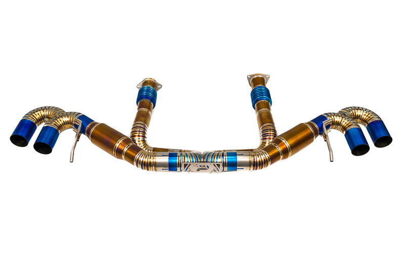 Paragon Performance C8 Titanium exhaust