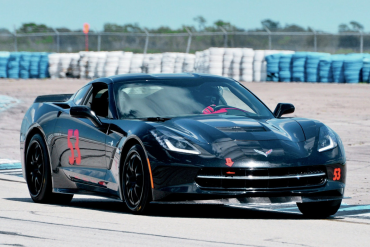 Corvette at the track