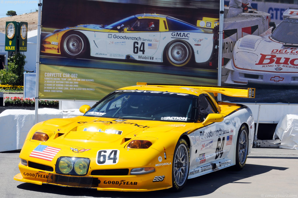 One of Pratt & Miller's original 1999 C5-R Corvette Race cars. The Corvette Racing team (helmed by Doug Fehan) made its racing debut during the Rolex 24 at Daytona on January 30-31, 1999. 