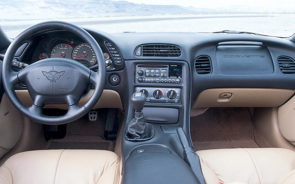 Though some argue that the interior of the fifth-generation Corvette is dated by today's standards, the aesthetic of this cockpit provided a contemporary feel when new. For the first time in the brand's (then) nearly 50 year history, it also provided both the driver and the passenger with a "wrap around" cockpit feel. 